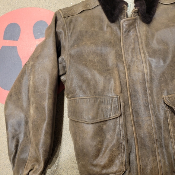 Vintage L.L. Bean Goat Leather Jacket. - Picture 5 of 6